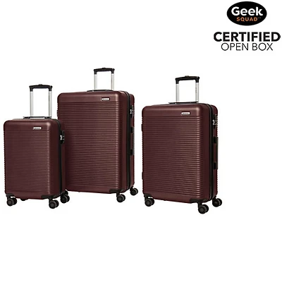 Open Box - Samsonite Epic Lite 3-Piece Hard Side Expandable Luggage Set - Burgundy