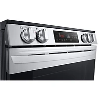 LG 30" 6.3 Cu. Ft. Fan Convection Slide-In Electric Air Fry Range (LSEL6332FC) - Stainless Steel