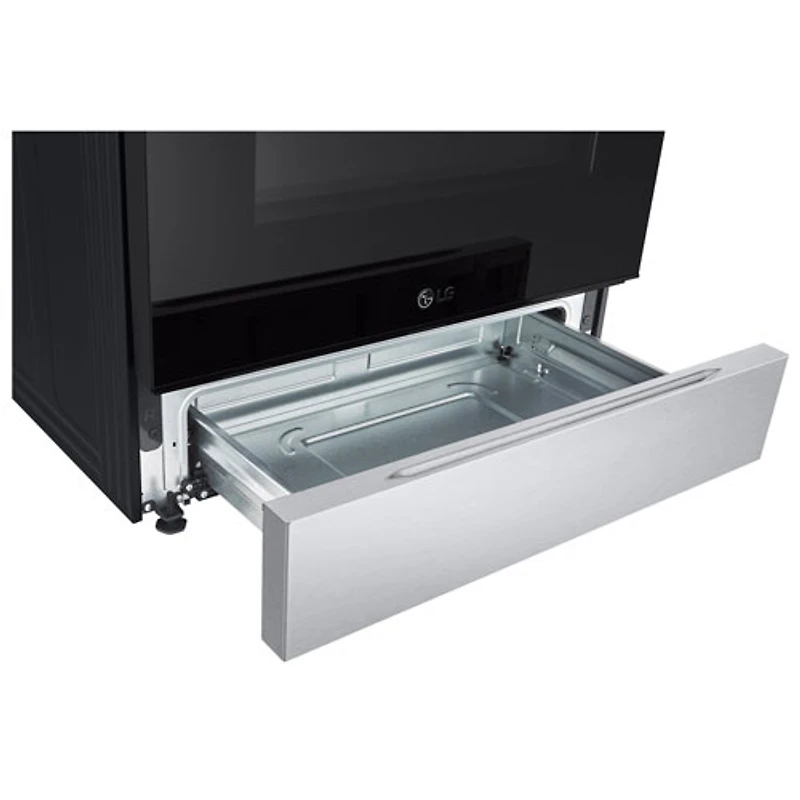 LG 30" 6.3 Cu. Ft. Fan Convection Slide-In Electric Air Fry Range (LSEL6332FC) - Stainless Steel