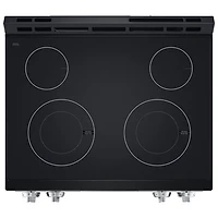 LG 30" 6.3 Cu. Ft. Fan Convection Slide-In Electric Air Fry Range (LSEL6332FC) - Stainless Steel