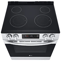 LG 30" 6.3 Cu. Ft. Fan Convection Slide-In Electric Air Fry Range (LSEL6332FC) - Stainless Steel