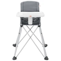 Bright Starts Pop ‘N Dine Portable High Chair - Grey