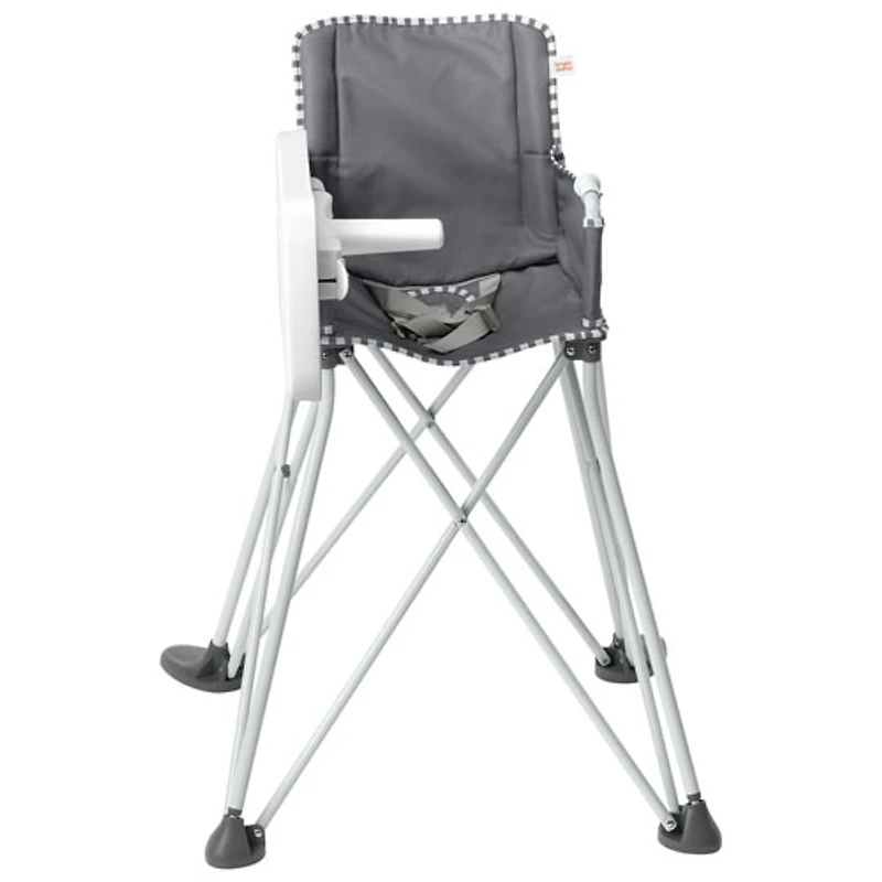 Chaise haute portative Pop 'N Dine de Bright Starts - Gris