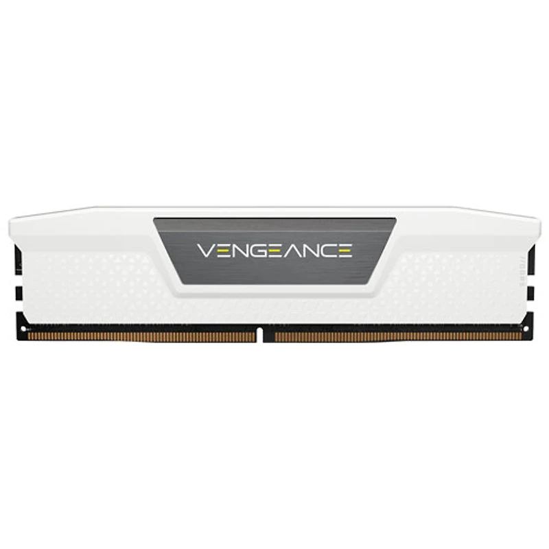 Corsair Vengeance 64GB (2 x 32GB) DDR5 6000MHz Desktop Memory (CMK64GX5M2B6000Z30W) - White