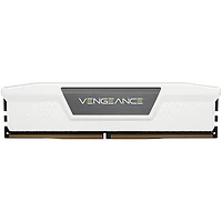 Mémoire DDR5 32 Go (2 x 16 Go) 6000 MHz Vengeance de Corsair pour PC (CMK32GX5M2B6000Z30W) - Blanc