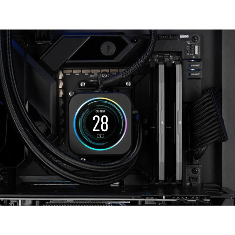 Mémoire DDR5 32 Go (2 x 16 Go) 6000MHz Vengeance de Corsair pour PC (CMK32GX5M2E6000Z36)