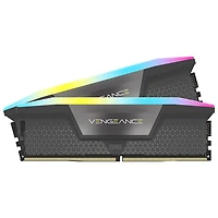 Corsair Vengeance RGB 32GB (2 x 16GB) DDR5 6400MHz Desktop Memory (CMH32GX5M2B6400Z36)