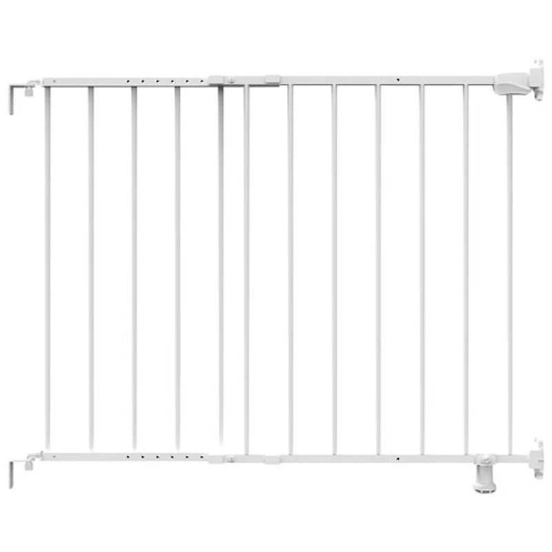 Ingenuity Stairway 42W Baby/Dog Hardware Mounted Safety Gate - White