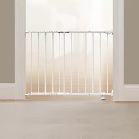 Ingenuity Stairway 42W Baby/Dog Hardware Mounted Safety Gate - White