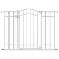 Ingenuity Doorway 48W Baby/Pet Pressure Mounted Safety Gate - White