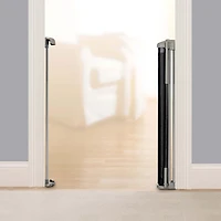 Ingenuity Thruway 52W Baby/Pet Retractable Safety Gate - Black
