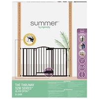 Ingenuity Thruway 52W Baby/Pet GlideOpen Pressure Mounted Safety Gate - Black