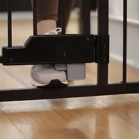 Ingenuity Thruway 52W Baby/Pet GlideOpen Pressure Mounted Safety Gate - Black