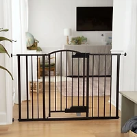 Ingenuity Thruway 52W Baby/Pet GlideOpen Pressure Mounted Safety Gate - Black