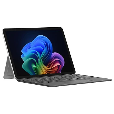 Microsoft Surface Pro (LCD) Copilot+ PC 12" 512GB Tablet with Snapdragon X Plus/16GB RAM (2025) - Platinum - Device Only