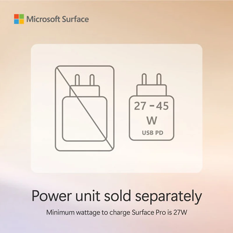 Tablette Surface Pro Copilot+PC (ACL) de 12 po 512 Go de Microsoft avec Snapdragon X Plus/mémoire vive de 16 Go (2025), océan - Appareil seulement