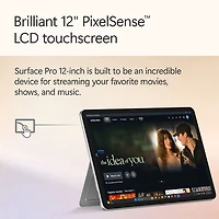 Tablette Surface Pro Copilot+PC (ACL) de 12 po 512 Go de Microsoft avec Snapdragon X Plus/mémoire vive de 16 Go (2025), océan - Appareil seulement