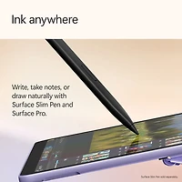 Tablette Surface Pro Copilot+PC (ACL) de 12 po et 512 Go de Microsoft avec Snapdragon X Plus/mémoire vive de 16 Go (2025) - Violet - Appareil seulement
