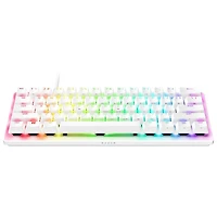 Clavier de jeu mécanique rétroéclairé Huntsman V3 Pro Mini de Razer - Blanc - Anglais