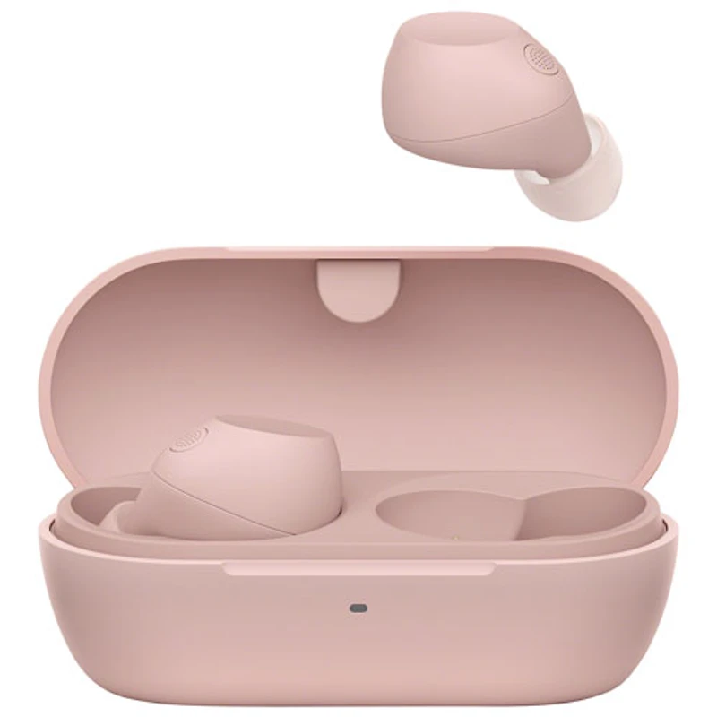 Écouteurs boutons 100 % sans fil à suppression du bruit WF-C710N de Sony - Rose