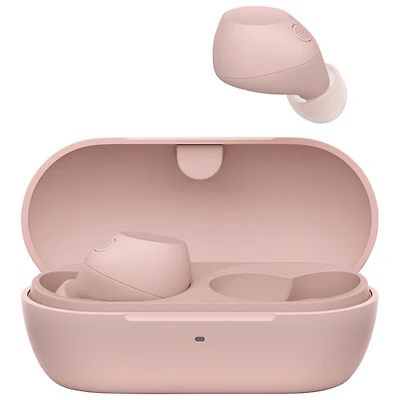 Écouteurs boutons 100 % sans fil à suppression du bruit WF-C710N de Sony - Rose