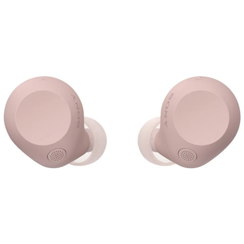 Écouteurs boutons 100 % sans fil à suppression du bruit WF-C710N de Sony - Rose