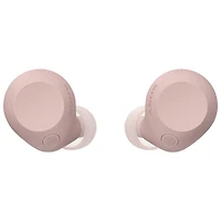 Écouteurs boutons 100 % sans fil à suppression du bruit WF-C710N de Sony - Rose