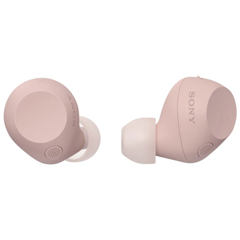 Écouteurs boutons 100 % sans fil à suppression du bruit WF-C710N de Sony - Rose