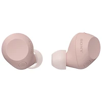 Écouteurs boutons 100 % sans fil à suppression du bruit WF-C710N de Sony - Rose