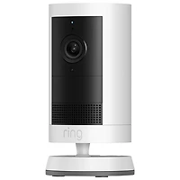 Caméra de surveillance extérieure sans fil 2K Cam Plus de Ring - Blanc