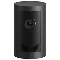 Ring Outdoor Cam Plus Wire-Free 2K Security Camera - Black