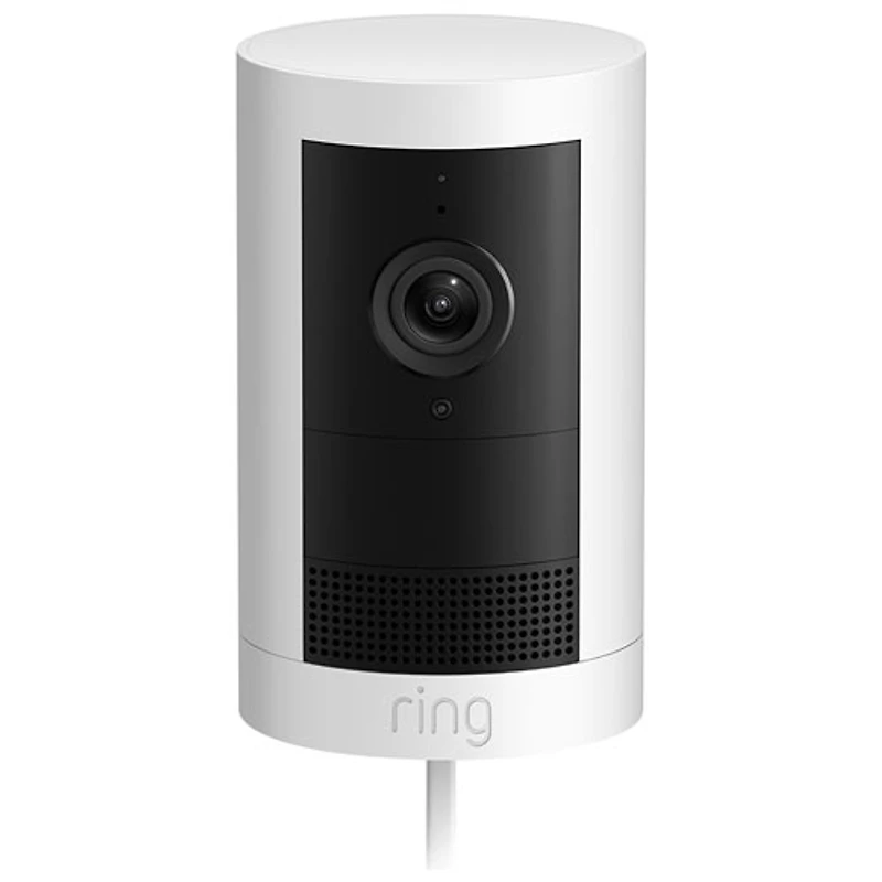 Caméra de surveillance extérieure avec fil 2K Cam Plus de Ring - Blanc