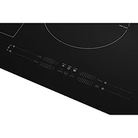 Whirlpool Intelligent 30" 4-Element Induction Cooktop (WCIT7530SB) - Black