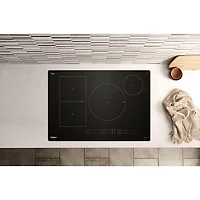 Whirlpool Intelligent 30" 4-Element Induction Cooktop (WCIT7530SB) - Black