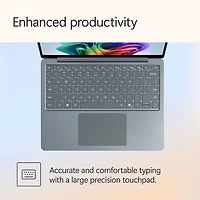 Portable Surface Laptop de 13 po de Microsoft avec Copilot+ PC - Océan (Snapdragon X Plus/RAM 16 Go/UFS 512 Go) - Anglais