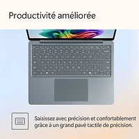 Portable Surface Laptop de 13 po de Microsoft avec Copilot+ PC - Océan (Snapdragon X Plus/RAM 16 Go/UFS 512 Go) - Anglais