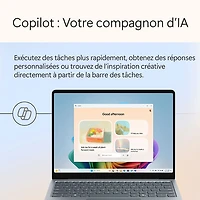 Portable Surface Laptop de 13 po de Microsoft avec Copilot+ PC - Océan (Snapdragon X Plus/RAM 16 Go/UFS 512 Go) - Anglais