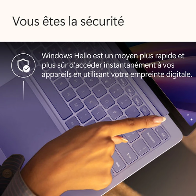 Portable Surface Laptop de 13 po de Microsoft avec Copilot+ PC - Océan (Snapdragon X Plus/RAM 16 Go/UFS 512 Go) - Anglais