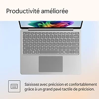 Portable Surface Laptop de 13 po de Microsoft avec Copilot+ PC - Platine (Snapdragon X Plus/RAM 16 Go/UFS 512 Go) - Anglais