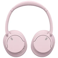 Casque d'écoute Bluetooth à suppression du bruit WH-CH720N de Sony - Rose