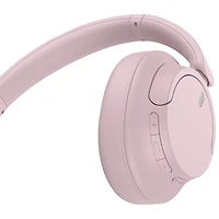 Casque d'écoute Bluetooth à suppression du bruit WH-CH720N de Sony - Rose