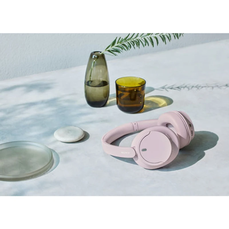 Casque d'écoute Bluetooth à suppression du bruit WH-CH720N de Sony - Rose
