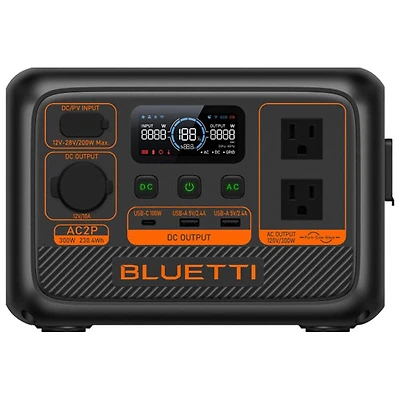 Station d'alimentation portative de BLUETTI (AC2P) - 230 Wh