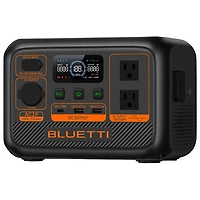 BLUETTI Portable 230Wh Power Station with 100W Solar Panel (AC2P-SP100L)