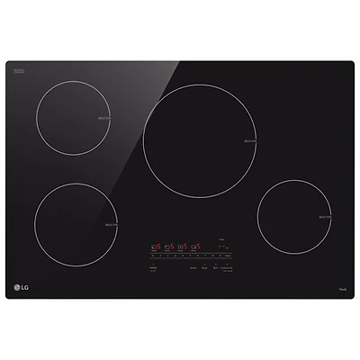 LG 30" 4-Element Induction Cooktop (CBIH3013BE) - Black Ceramic