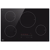 LG 30" 4-Element Induction Cooktop (CBIH3013BE) - Black Ceramic
