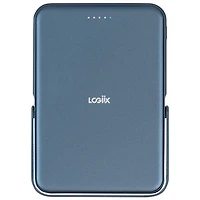 LOGiiX Piston Power 5000 mAh Power Bank with Wireless Charging - Midnight Blue