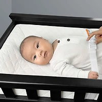 Ingenuity Summer 4-Sided Changing Pad - White