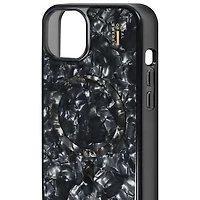 Ideal Of Sweden Silicone Fitted Soft Shell Case with MagSafe for iPhone 16e/15/14/13 - Pearlized Black