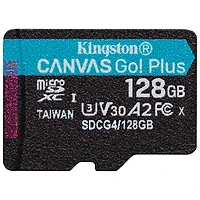 Carte mémoire Kingston Canvas Go! Plus microSD U3 V30 de 200 Mo/s de Go